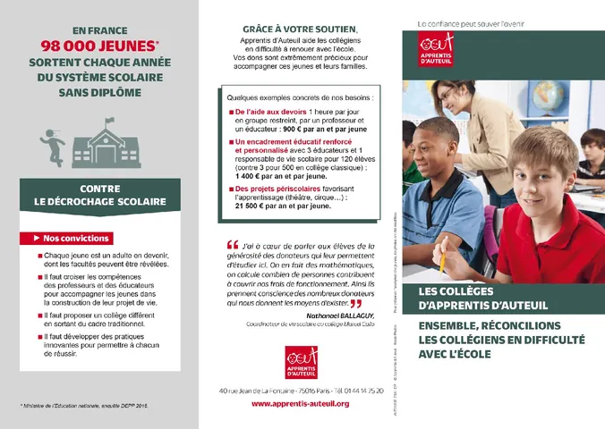 Apprentis d’Auteuil — poster-dépliant (1)
