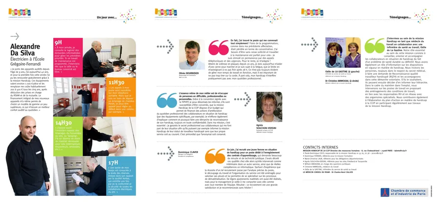 Presse professionnelle — magazine interne CCIP