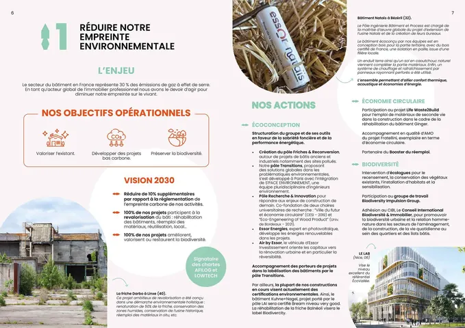 Essor — feuille de route RSE (pages engagements 1)