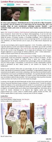 Fluctuat.net critique cinéma — London River