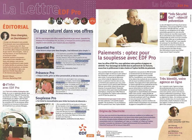 Presse professionnelle — EDF pro